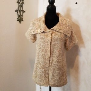 Sweater, Stylish Short-sleeved Sz. M